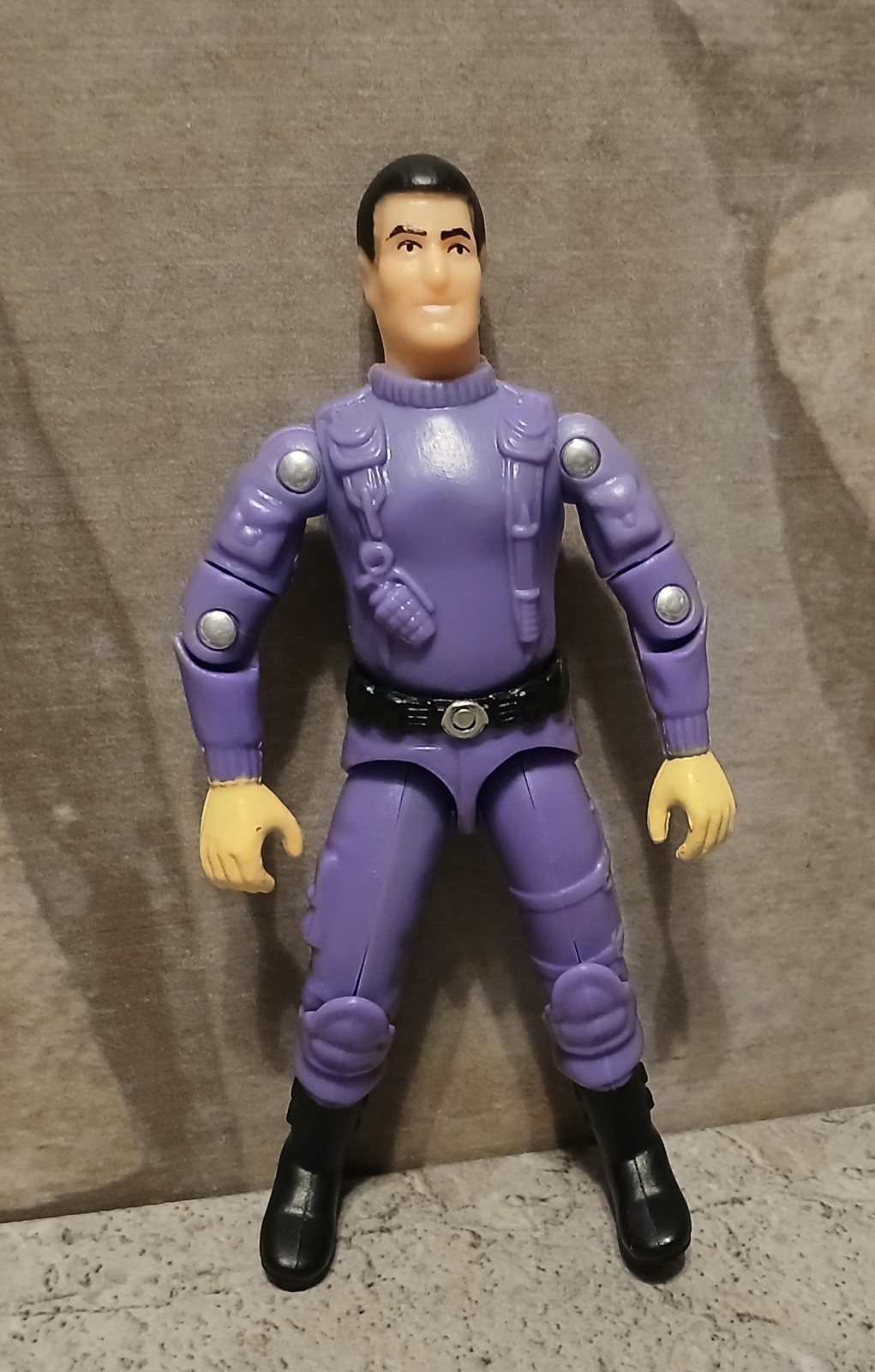 GI Joe Black Major Test Shot Prototype Custom 3.75&Prime; Figure O-ring