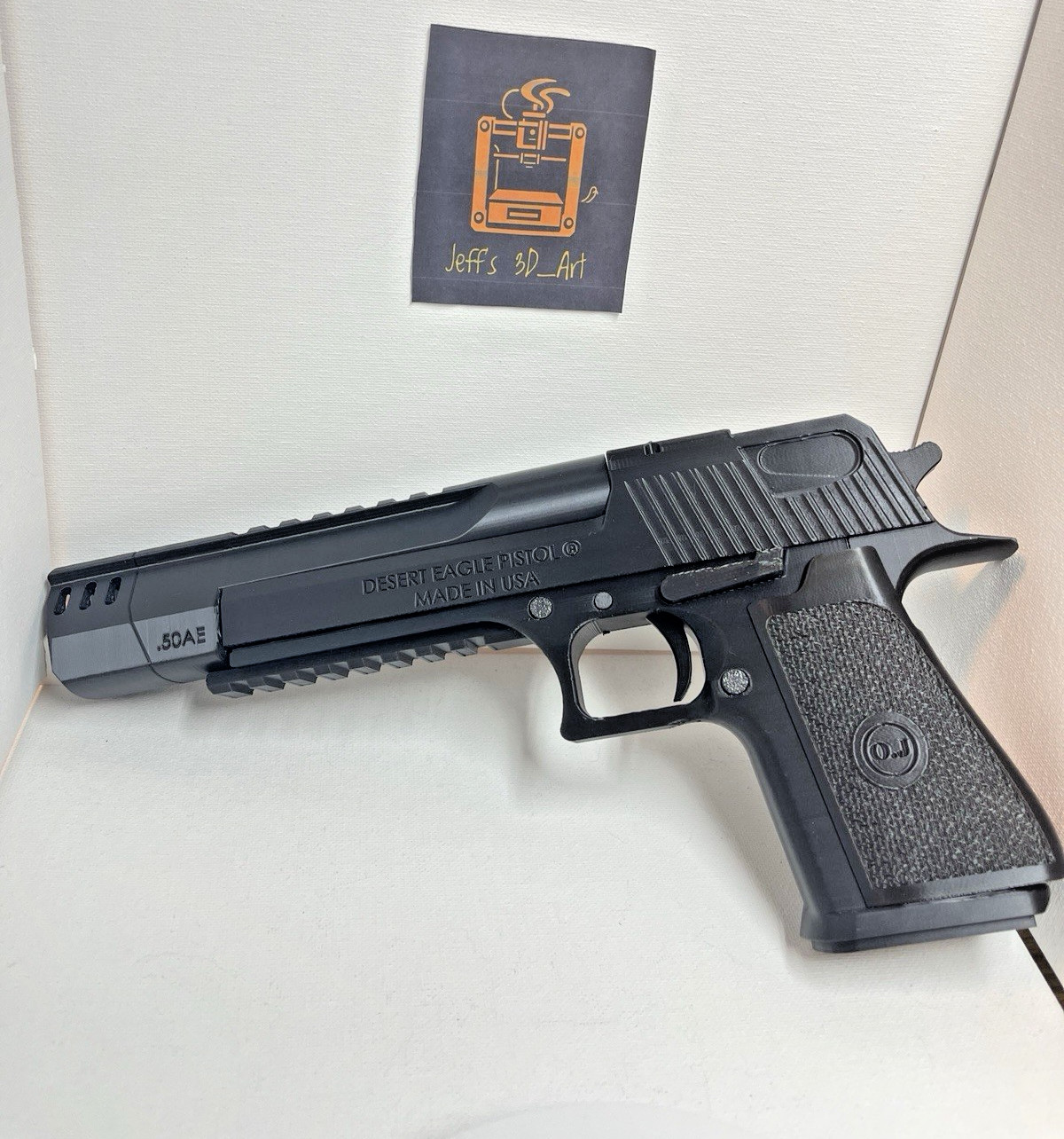 Desert Eagle 1:1 Scale Model Gun Barrel Customize Removable