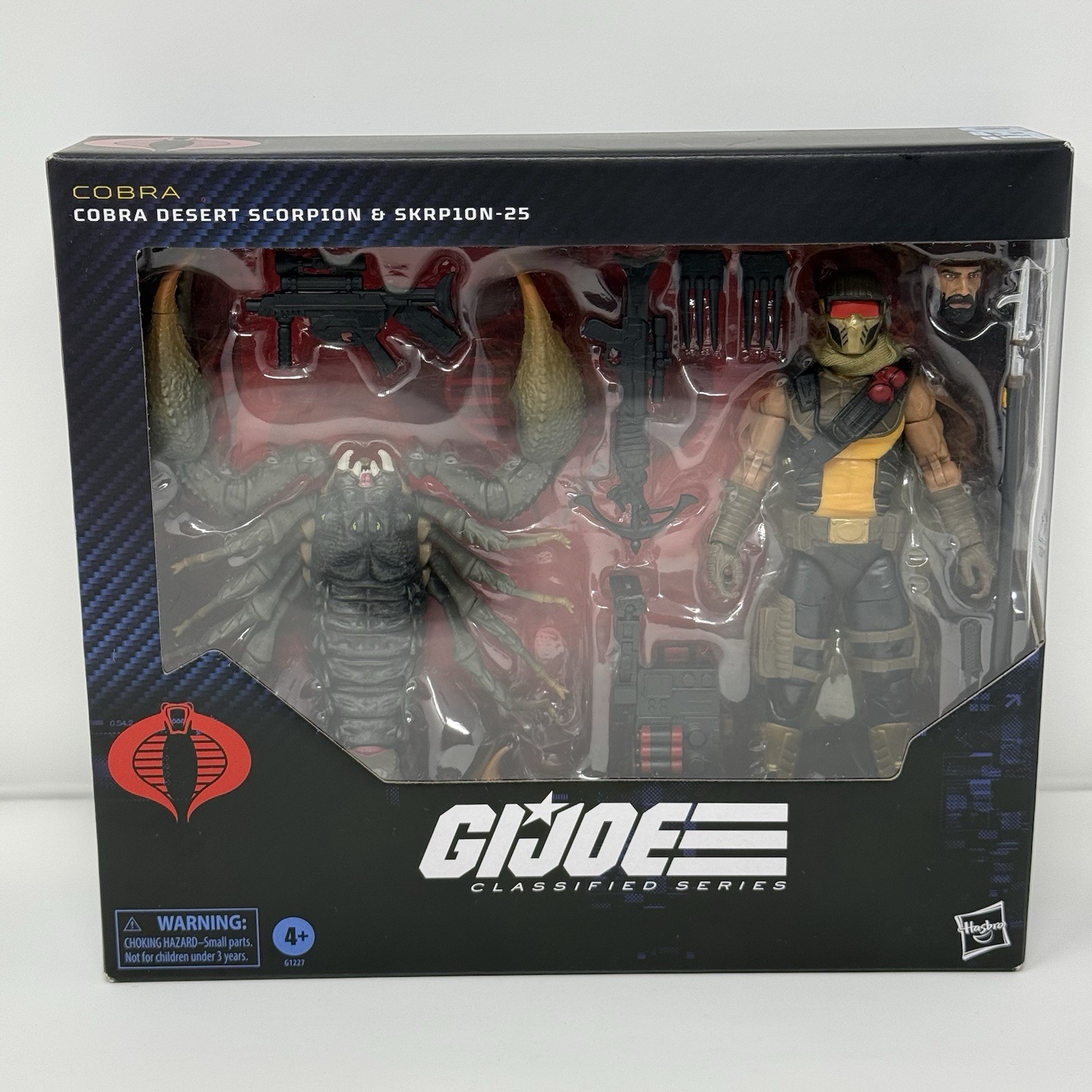 G.I. Joe Classified Series #180 Cobra Desert Scorpion & SKRP10N-25 Hasbro 2 Pack