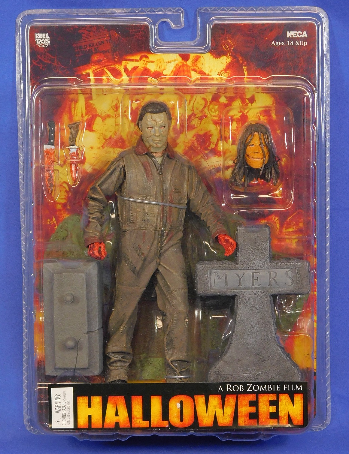 ROB ZOMBIE HALLOWEEN MICHAEL MYERS FIGURE 2007 SEALED NECA