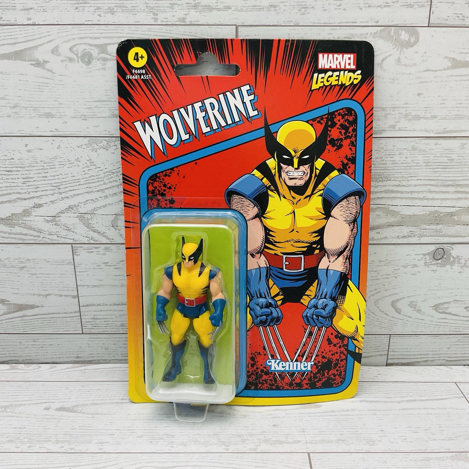 Marvel Legends Retro Collection Figurine Wolverine 3.75&Prime;