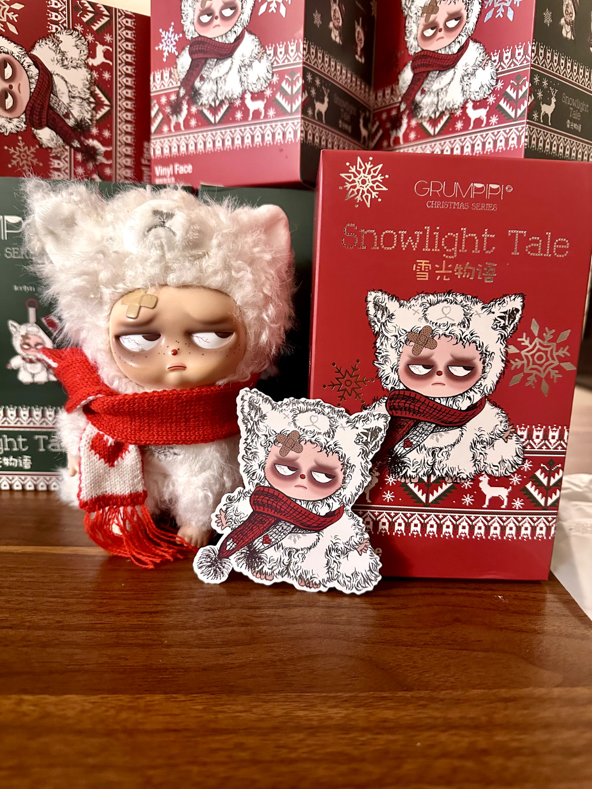 Sleepless Grumpipi Christmas Series Plush Blind Box