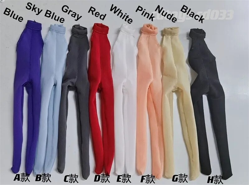 cdtoys 1:12 cd033 Pantyhose Bodysuit Clothes For 6&Prime;Female TBL PH Figure Body Toy