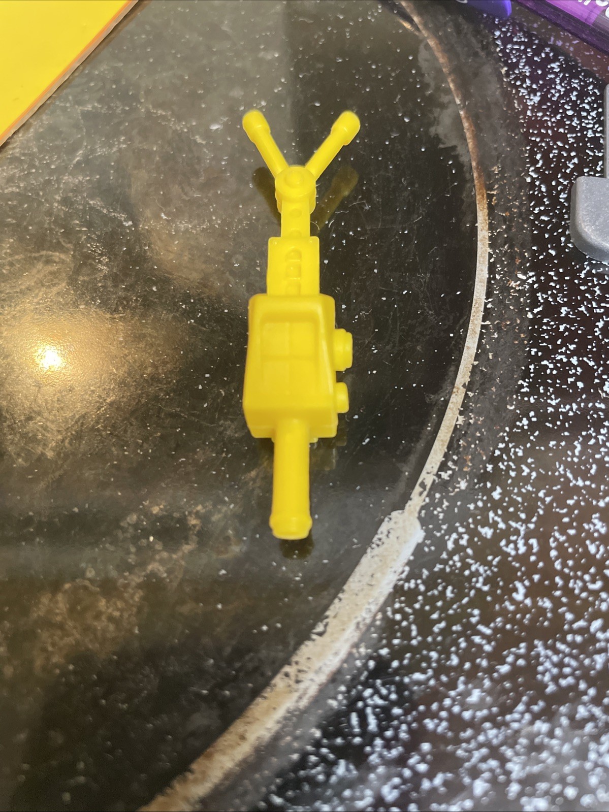 Vintage Real Ghostbusters Screaming Heroes Egon PKE Meter accessory part, 1986