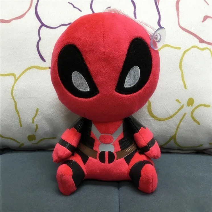 Kawaii 20cm Deadpool Plush Puppet – X-Men Movie Toy for Kids