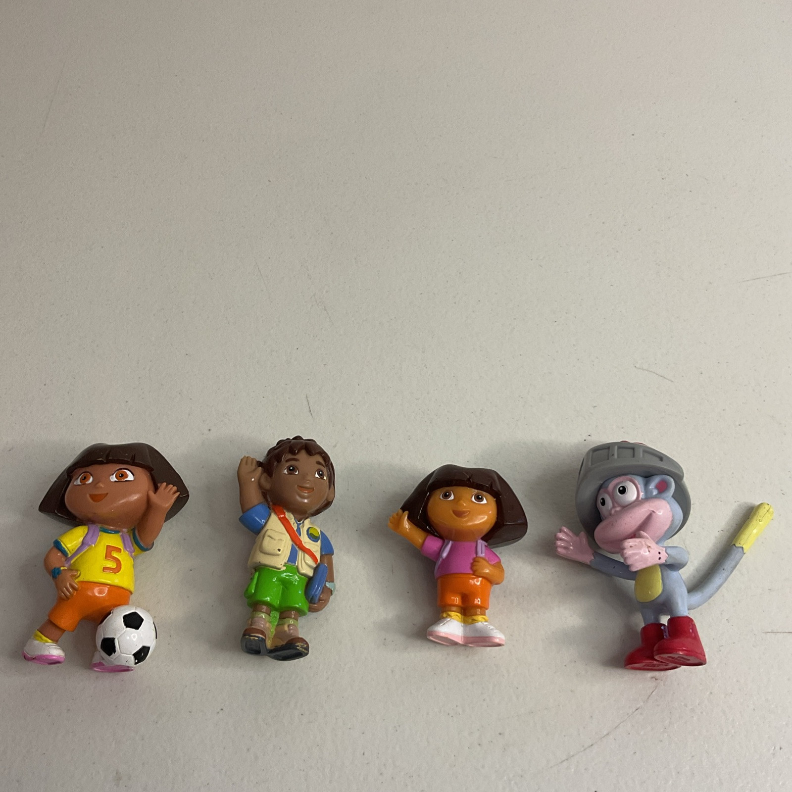 Dora The Explora Figurine Lot Of 4