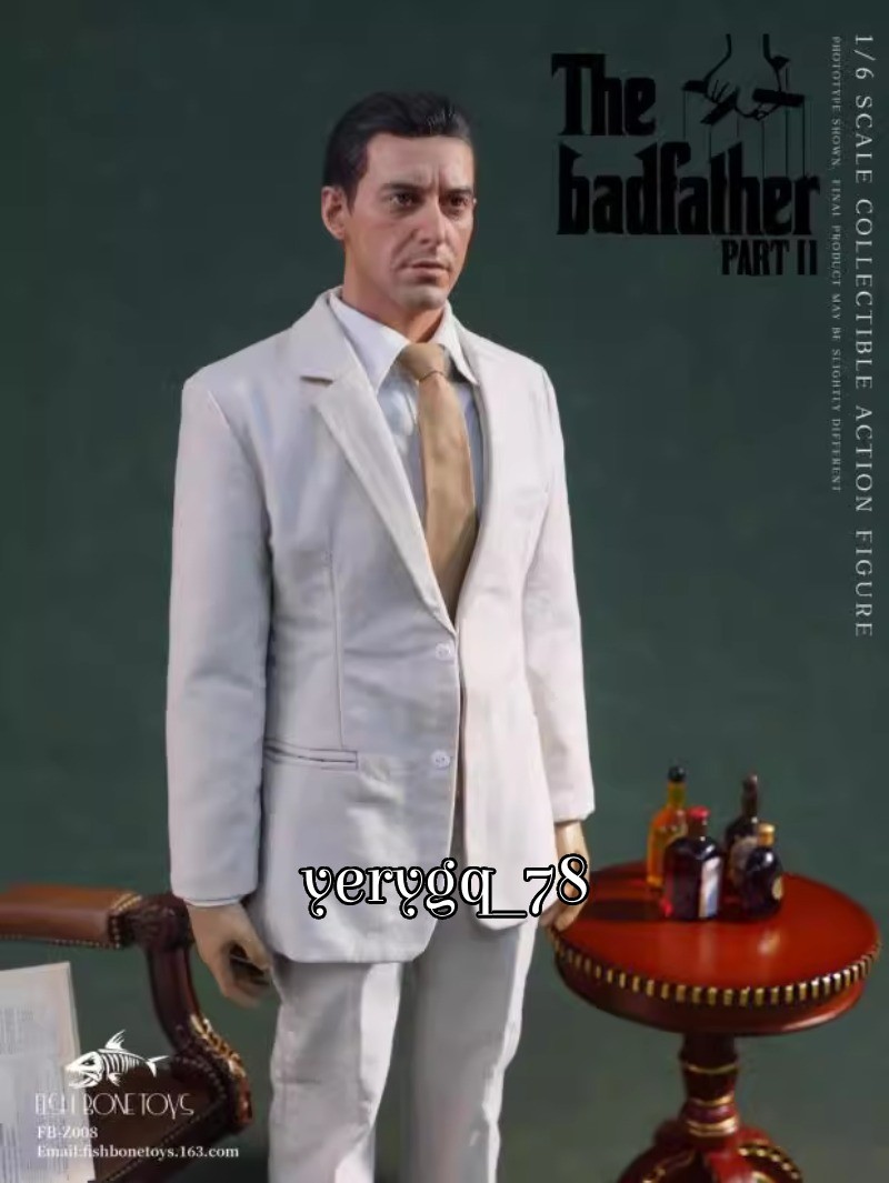 FISH BONETOYS The Godfather Michael Corleone 1/6 Action Figure Model Toy InStock