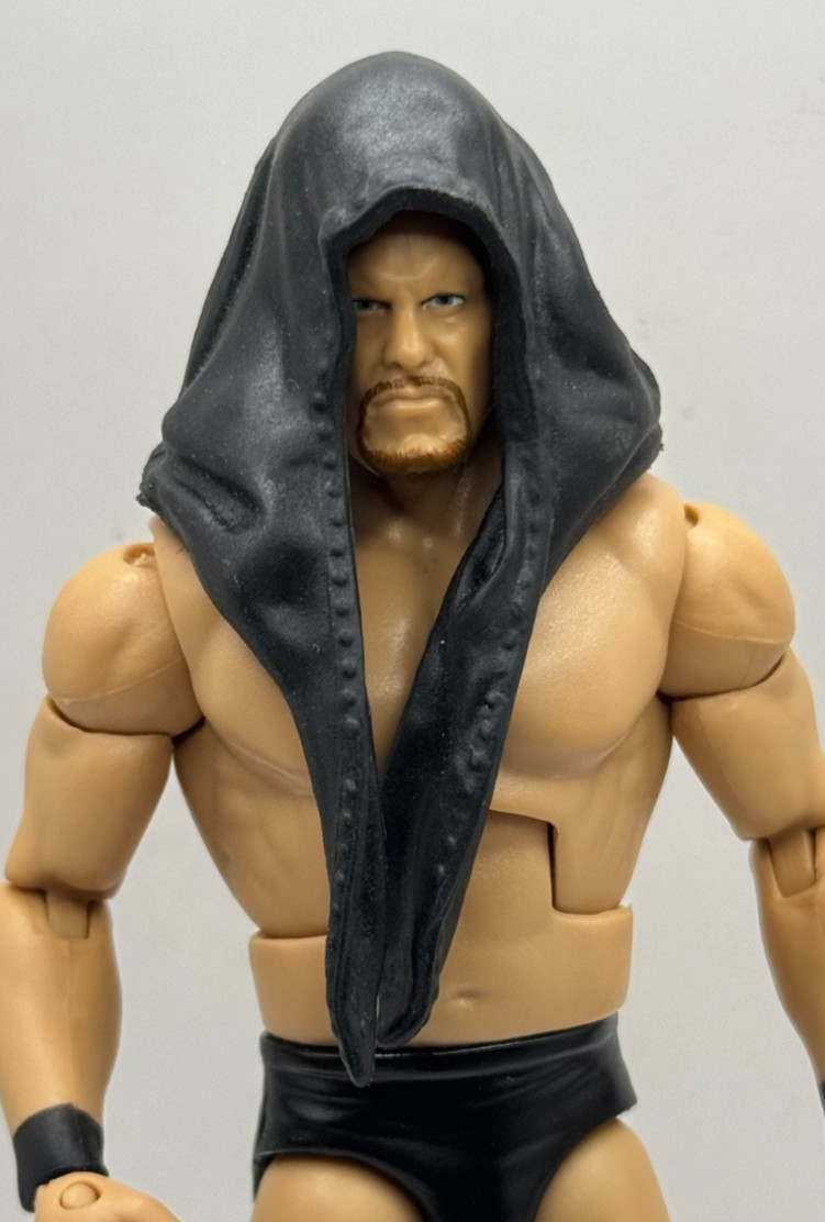 WWE Undertaker Hood Accessory Mattel Figure Fodder Clothes 1/12 C1