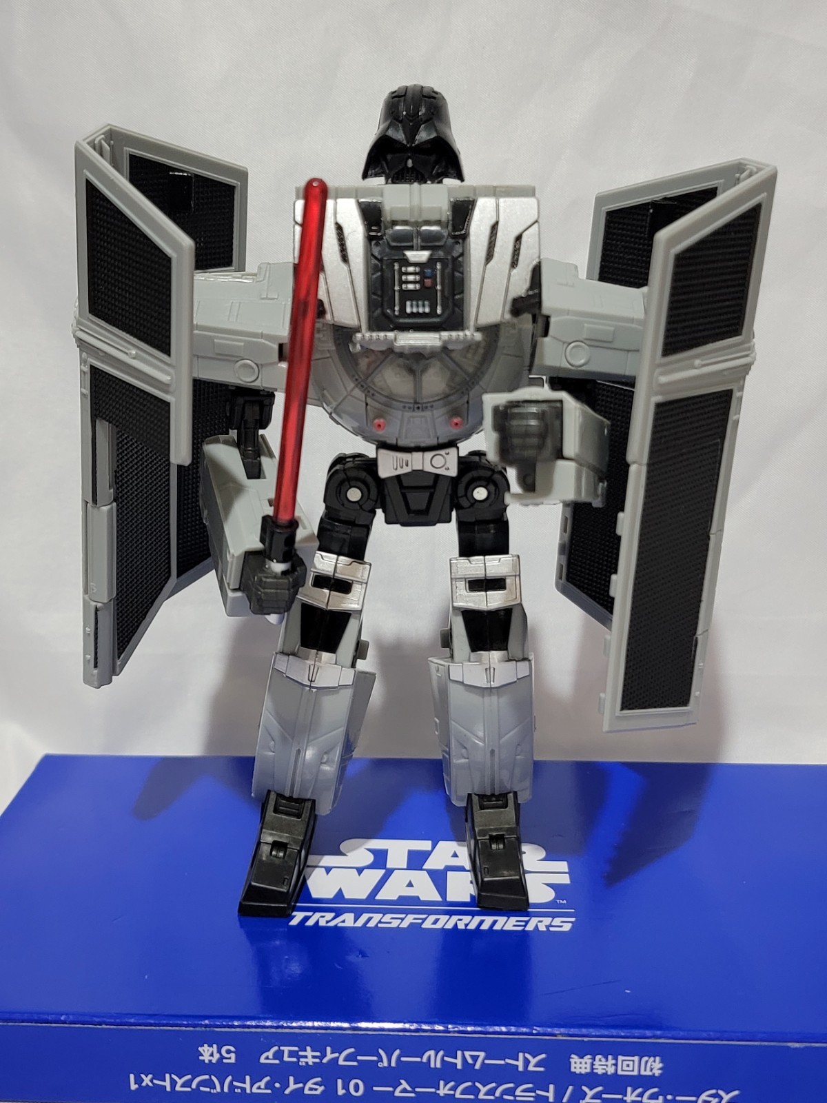Star Wars Powered by Transformers Takara Tomy 01 Tie Advanced x1 First Edition