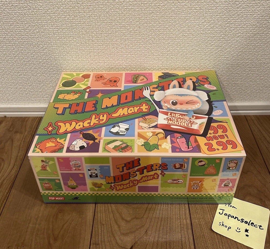 POPMART THE MONSTERS LABUBU Wacky Mart Series Figures Assort Blind Box 1day ship