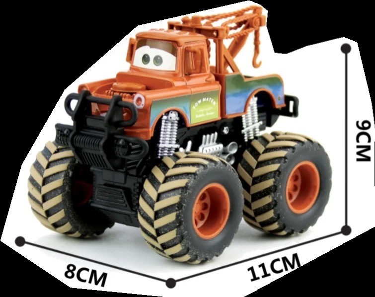 Disney Pixar Cars Toy Lightning McQueen Monster Truck Tow Mater Cruz Ramirez