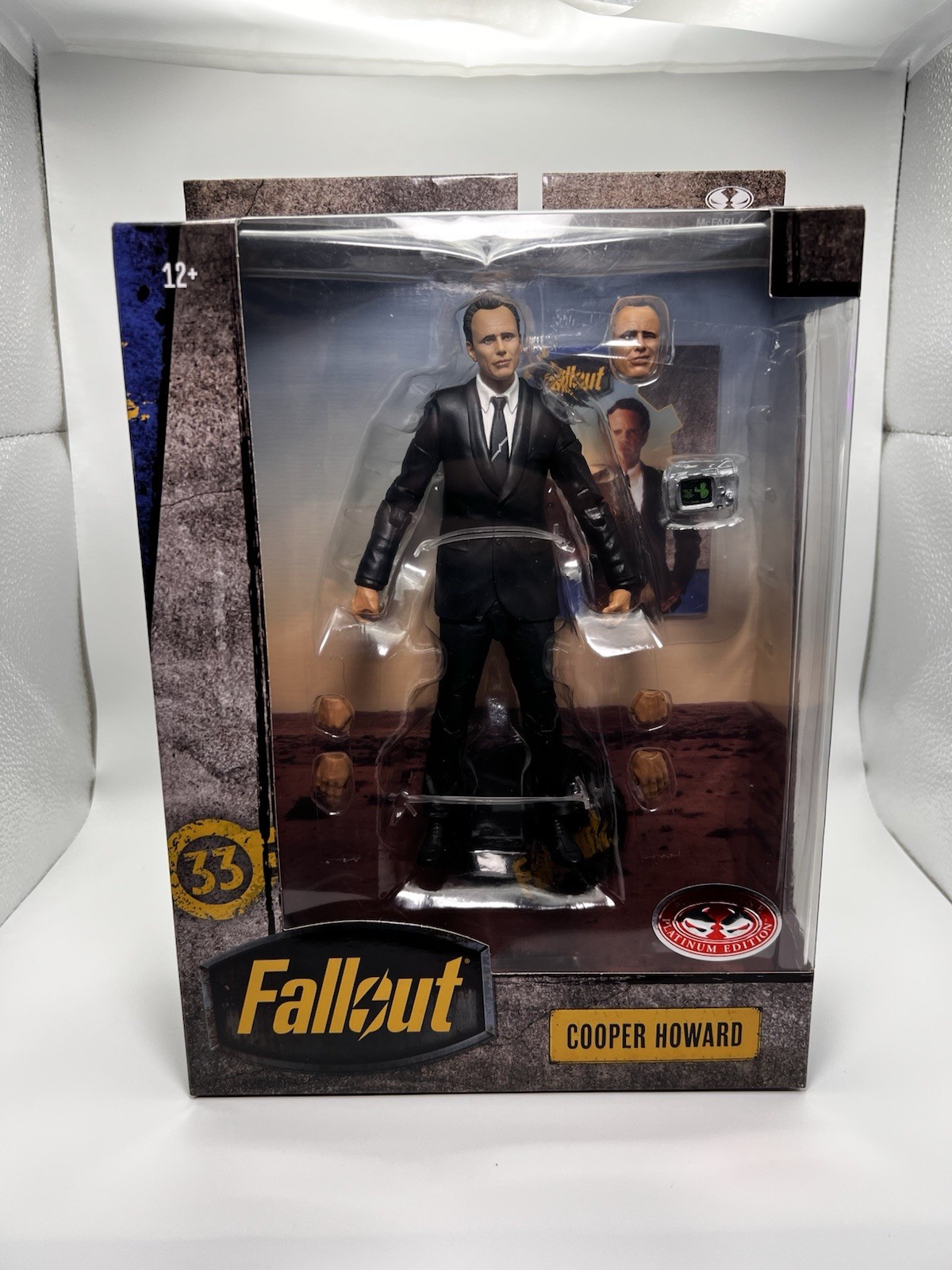 McFarlane Toys Fallout Cooper Howard Collectors Edition Red Platinum
