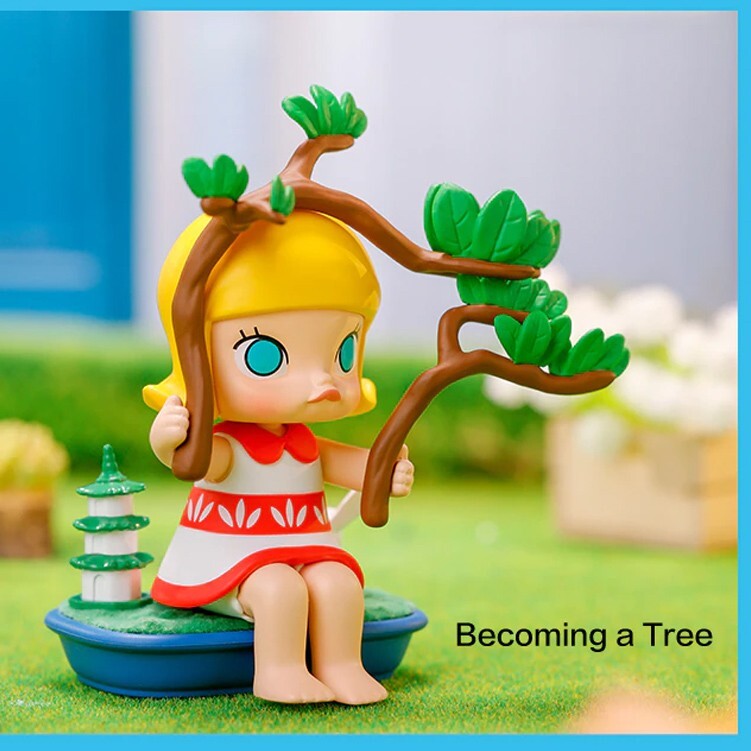 Pop Mart x KENNYSWORK A Boring Day with Molly – Becoming a Tree mini figure New