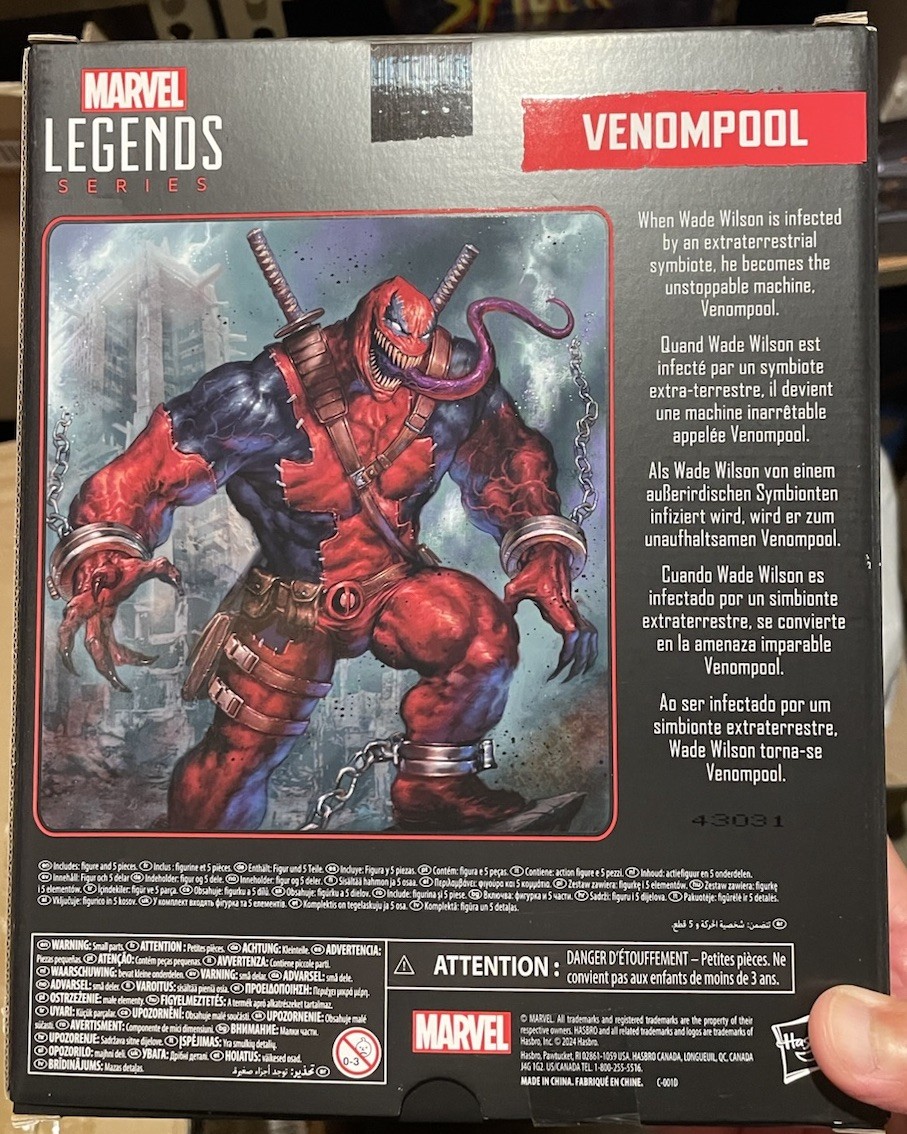 Marvel Legends Venompool Deluxe Deadpool Target Exclusive Action Figure Sealed