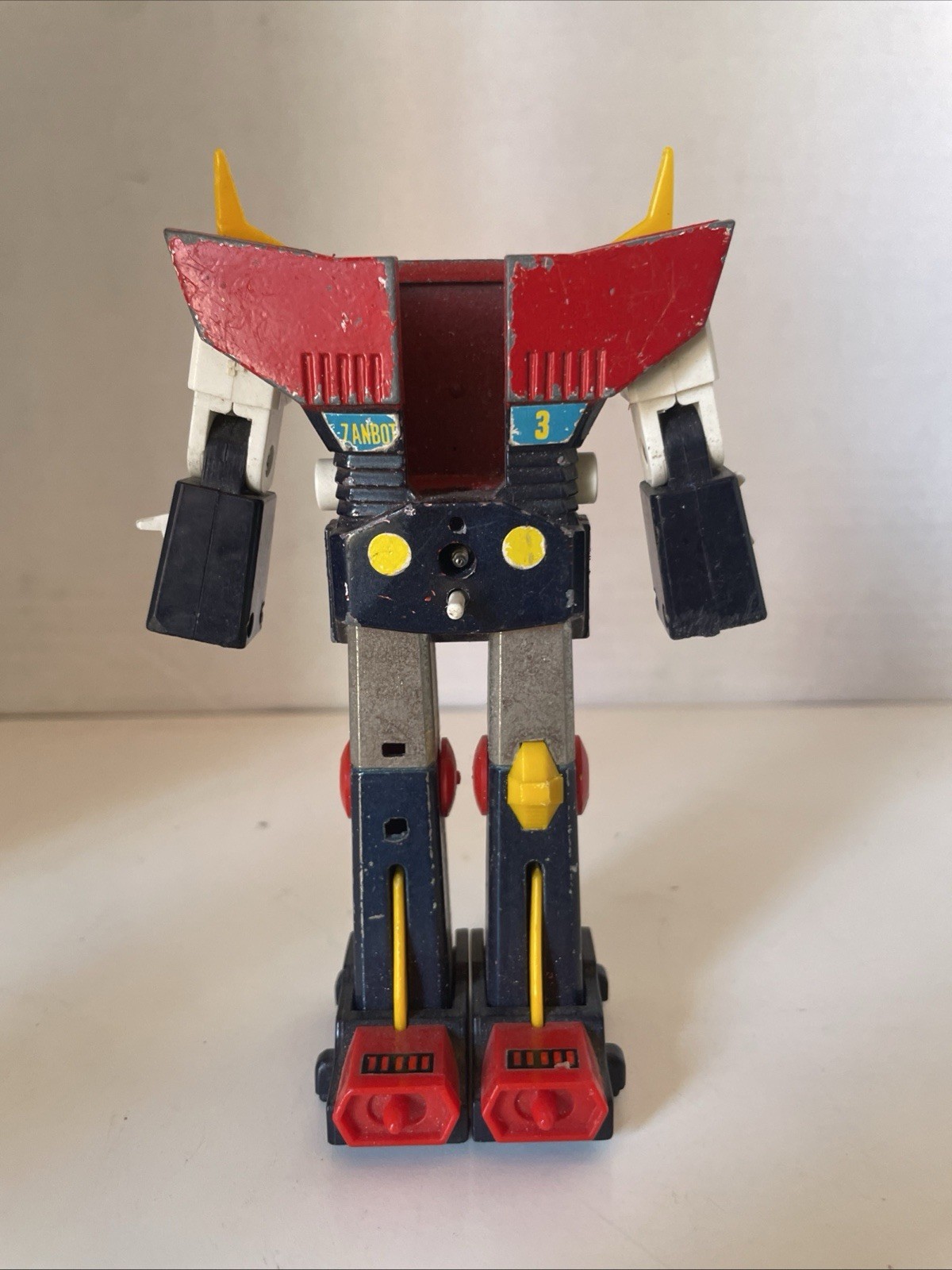 Popy Invincible Super Man Zanbot 3 ST Diecast Vintage For Restore