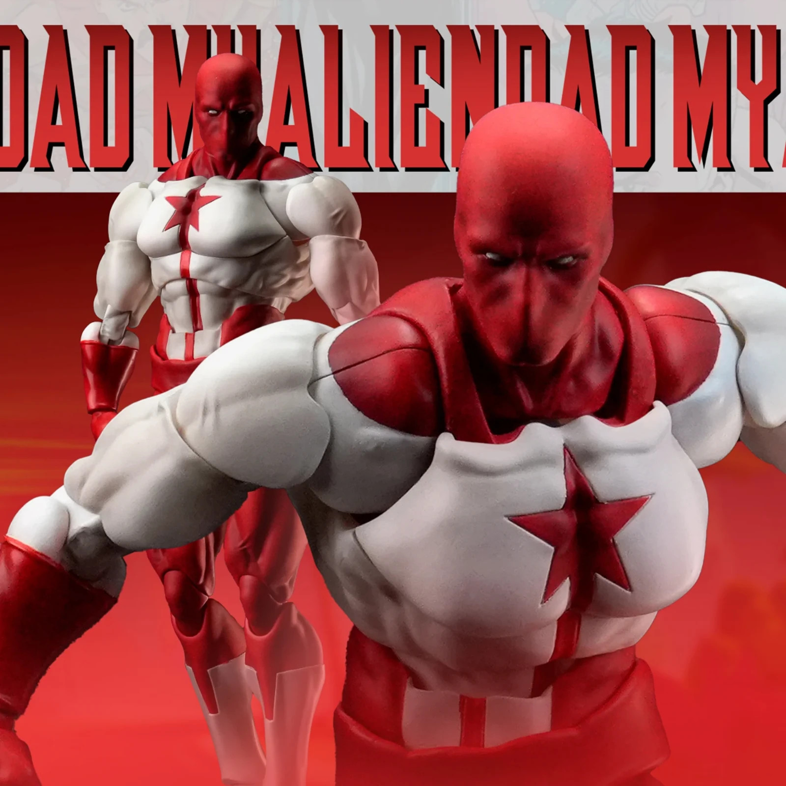 ZOOMRIG ZR-001 My Alien Dad 1/12 PVC Figure (Omni-Man Inspired) + Accessory Pack