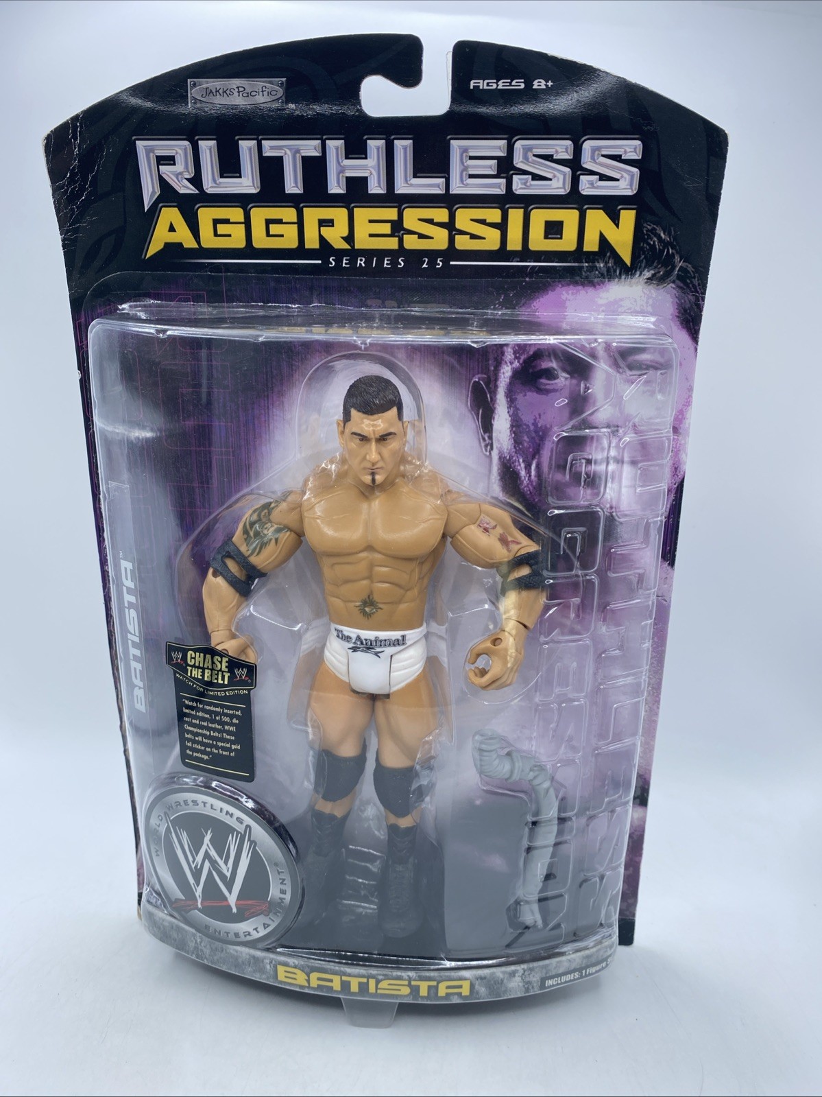 Batista WWE Ruthless Aggression Figure Series 25 Jakks 2006-DAMAGED BOX