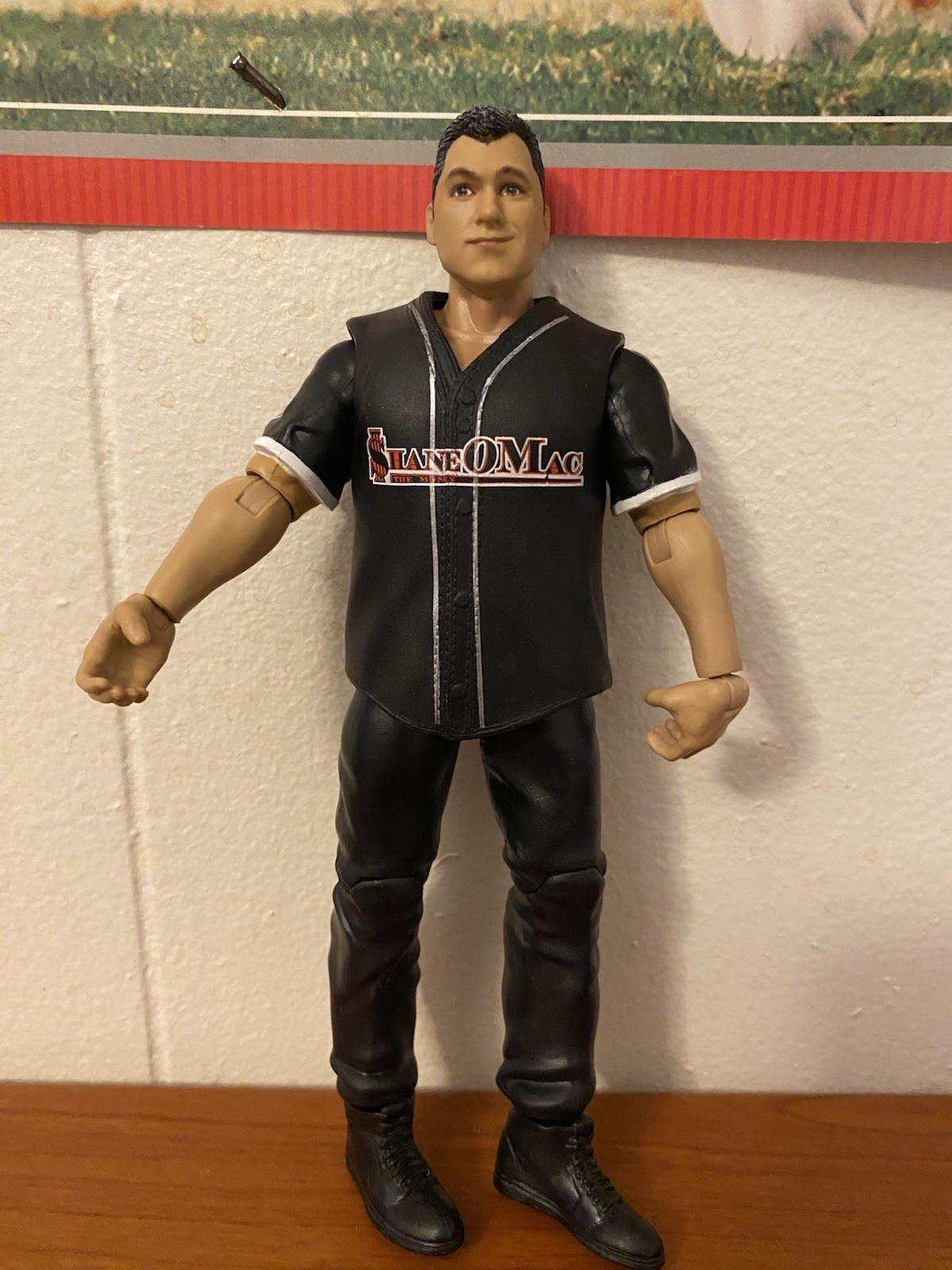 WWE Mattel Shane McMahon 2017 Basic Extreme Rules Shirt Mint Quick Shipping!!