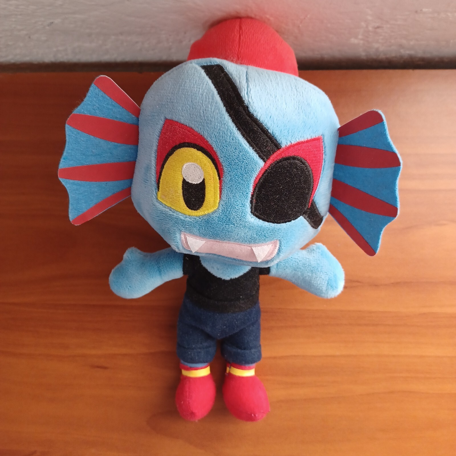 Undertale 10&Prime; Undyne Plush Figure Stuffed Animal Toy Doll Deltarune Monster Girl