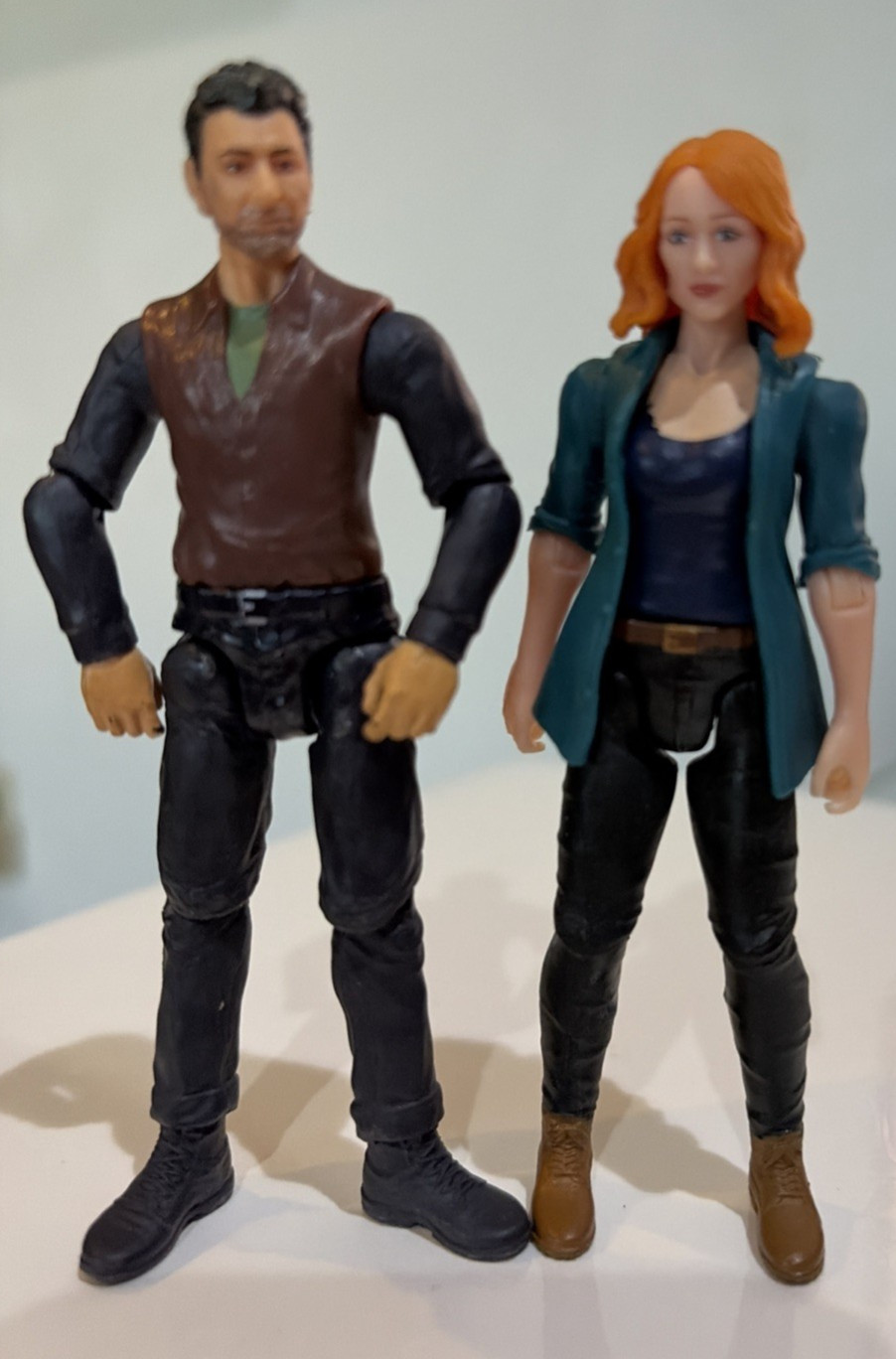 Jurassic Park Legacy Dr. Ian Malcolm 4&Prime; Action Figure Claire FREE SHIP USA