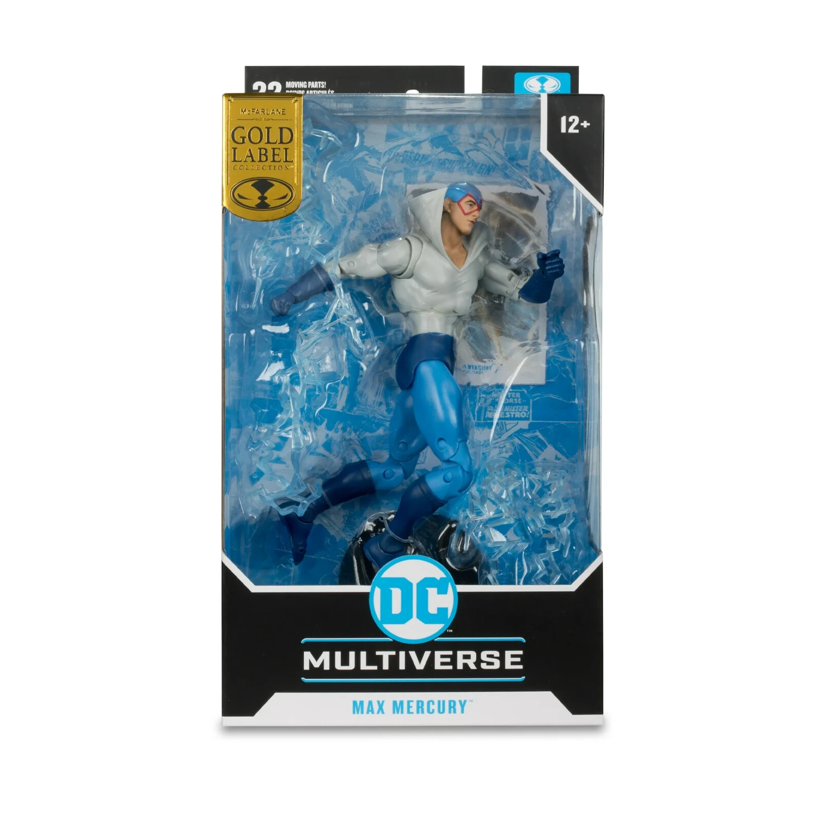 McFarlane DC Multiverse Gold Label Max Mercury Shazam 7 Inch Figures Sealed