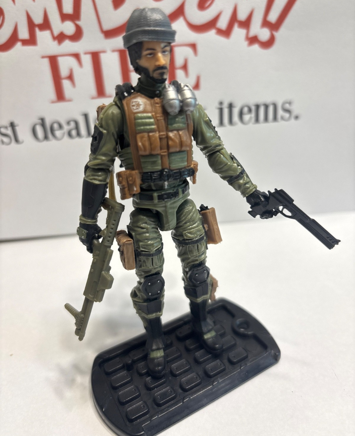 GI Joe custom MTF action figure « Wick » Marauder Task Force.