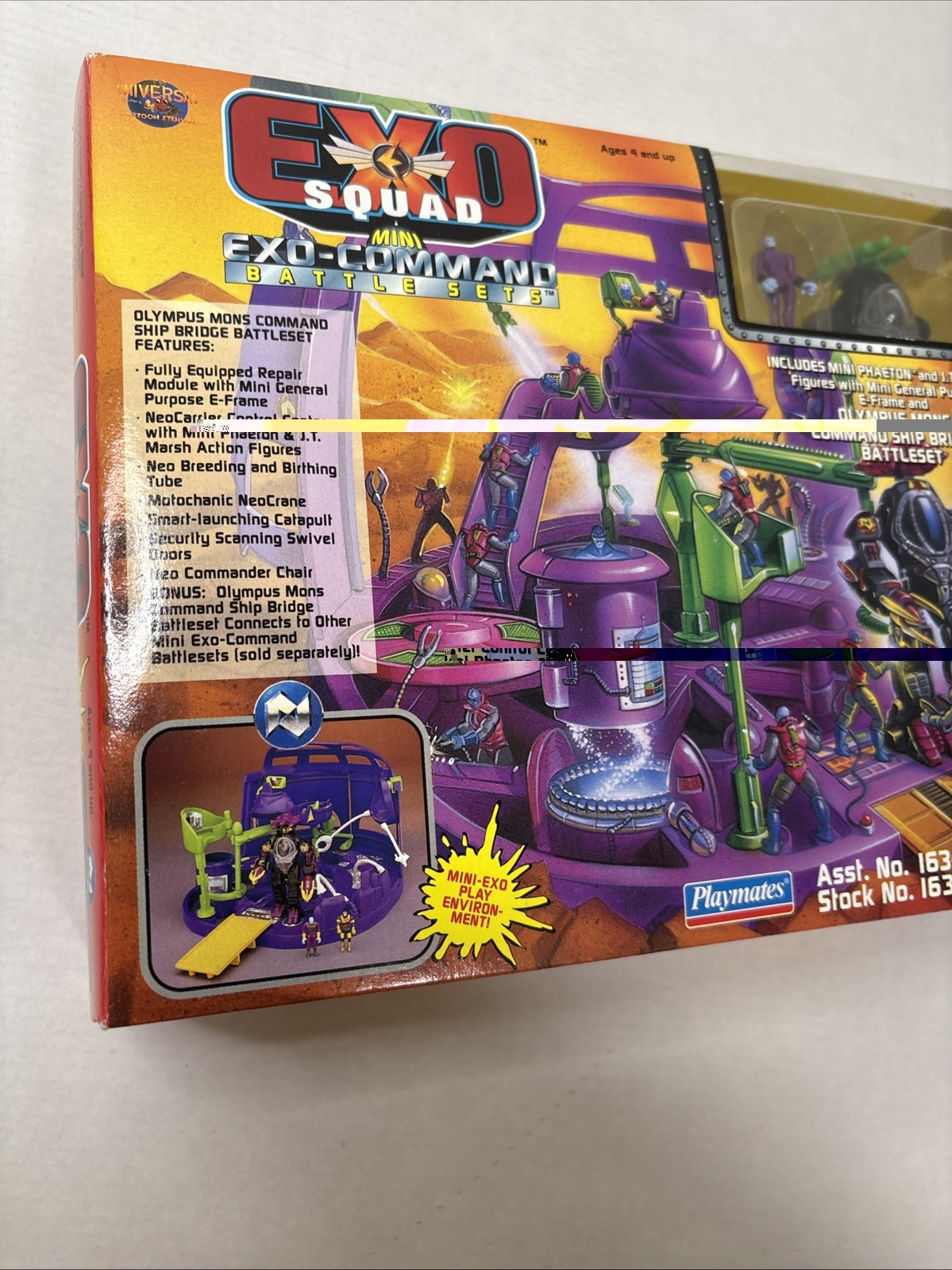 Playmates EXO SQUAD Mini Exo-Command Olympus Mona Command Bridge Ship BattleSet