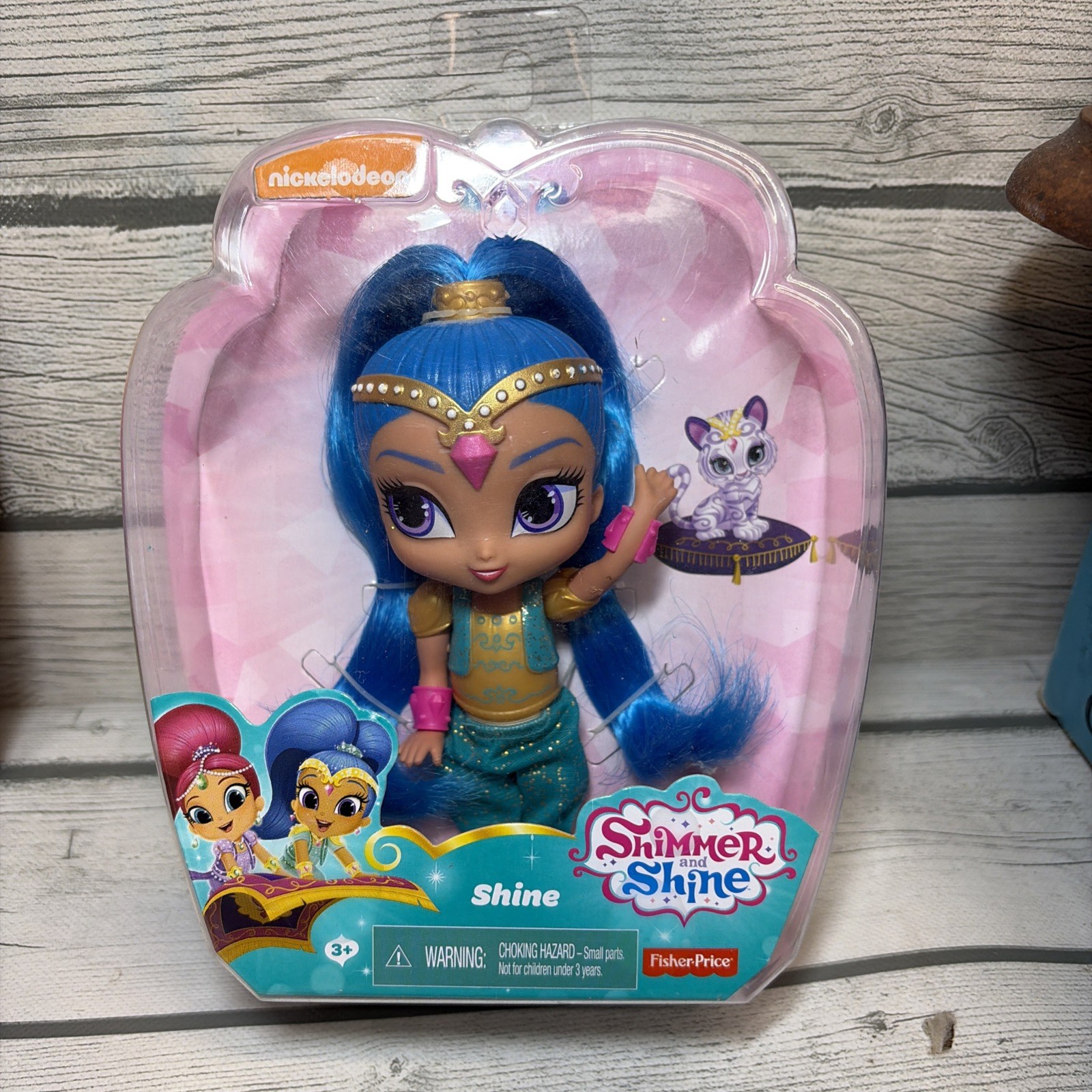 Fisher-Price Shimmer and Shine SHINE 6&Prime; Genie Doll Nickelodeon