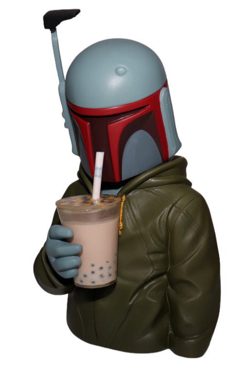 SIGNED Luke Chueh Boba Fett – Bubble Tea (Original) Bust FlabSlab