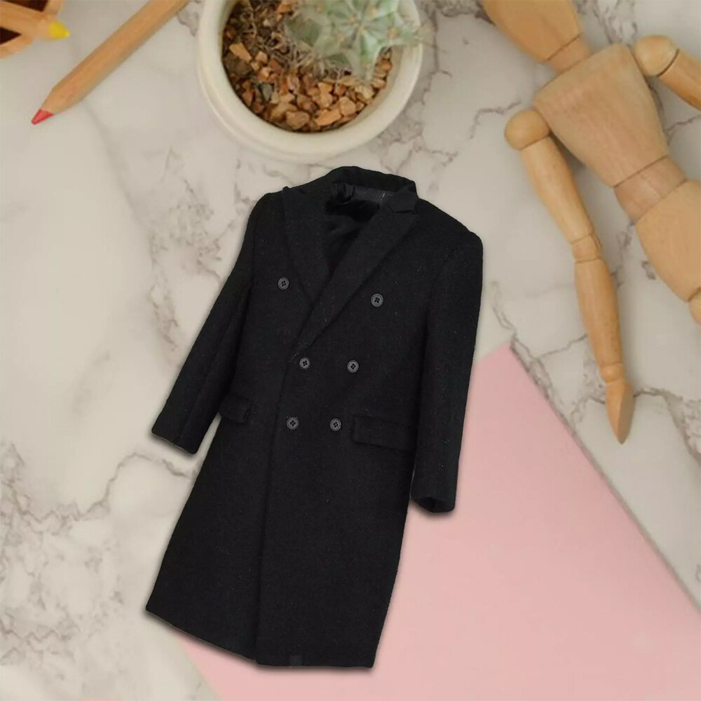 1/6 Figure new Outer Jacket Mini Long Sleeved Coat for 12 » Male Dolls Figure