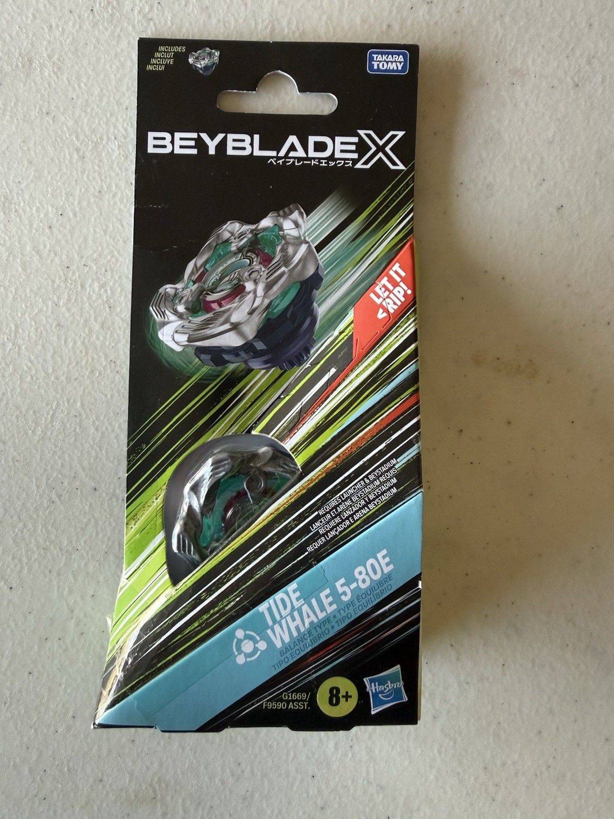 Beyblade X Tide Whale 5-80E