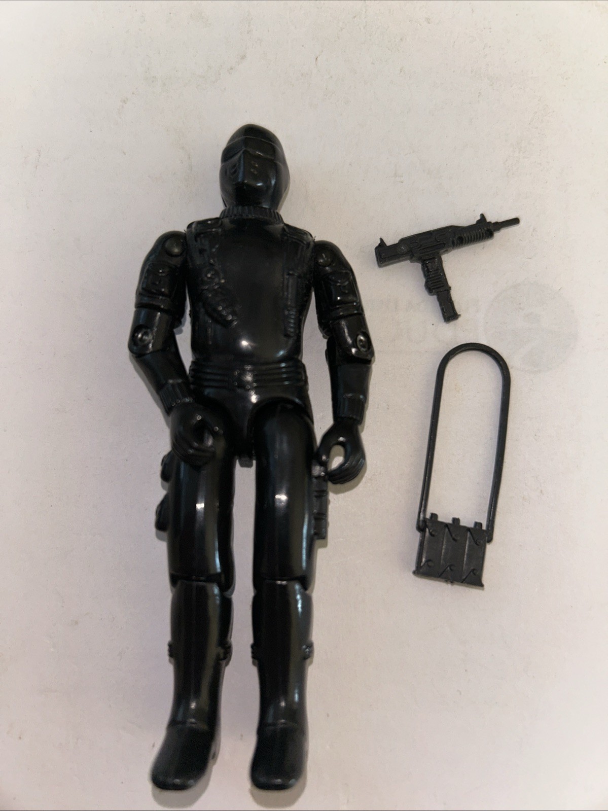 SNAKE EYES v1 1983 G.I. GI Joe Swivel Arm Complete No Cracks AJ