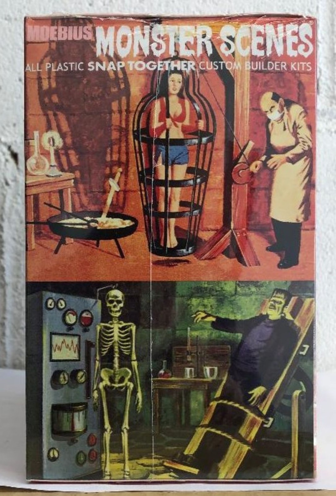 Moebius The Pendulum Model Kit Aurora Reissue Monster Scenes 1:13 Scale SEALED