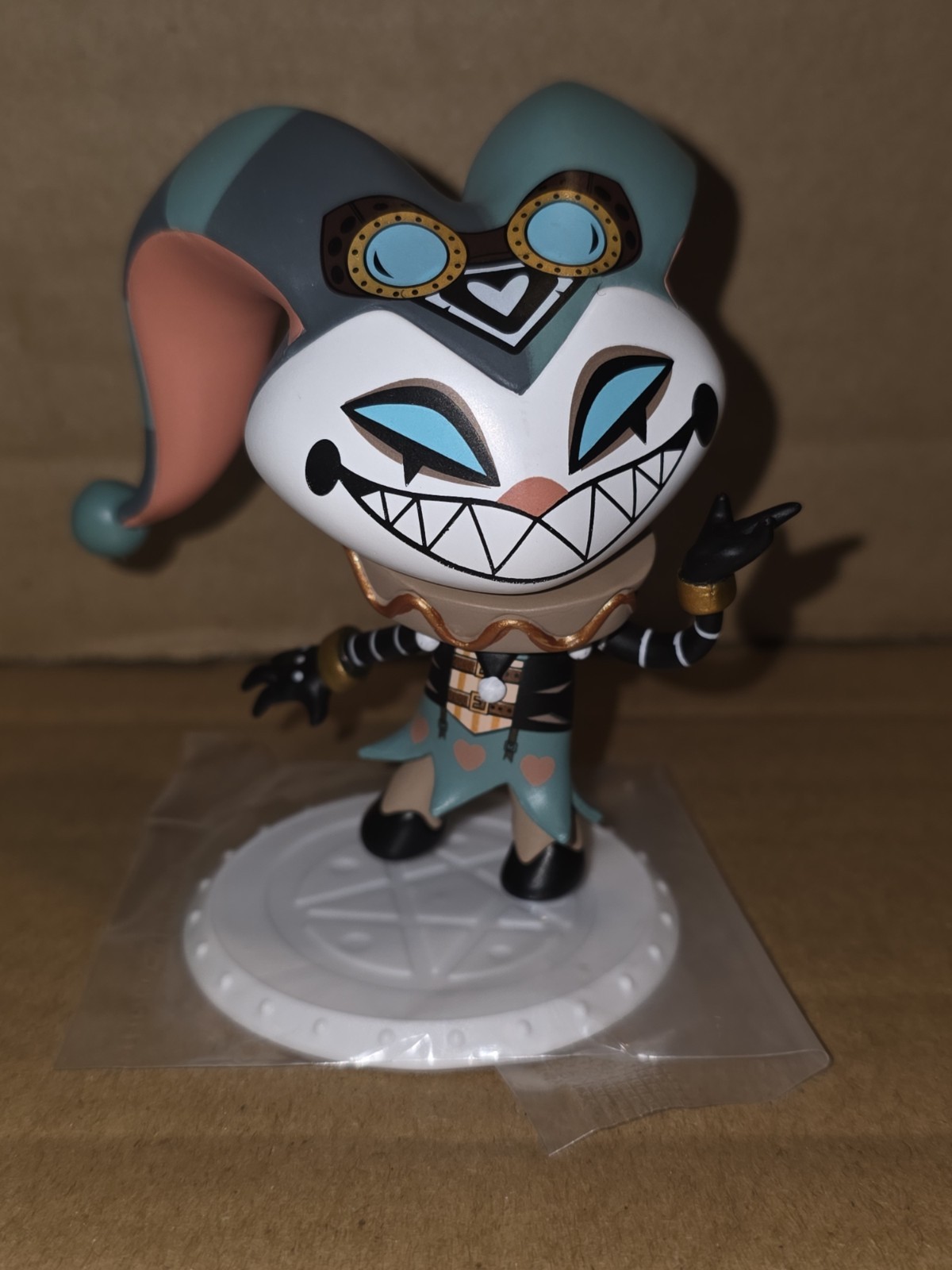 Steampunk Fizzarolli Standee Helluva Boss Fizzies Blind Box Fizz New OPEN BOX