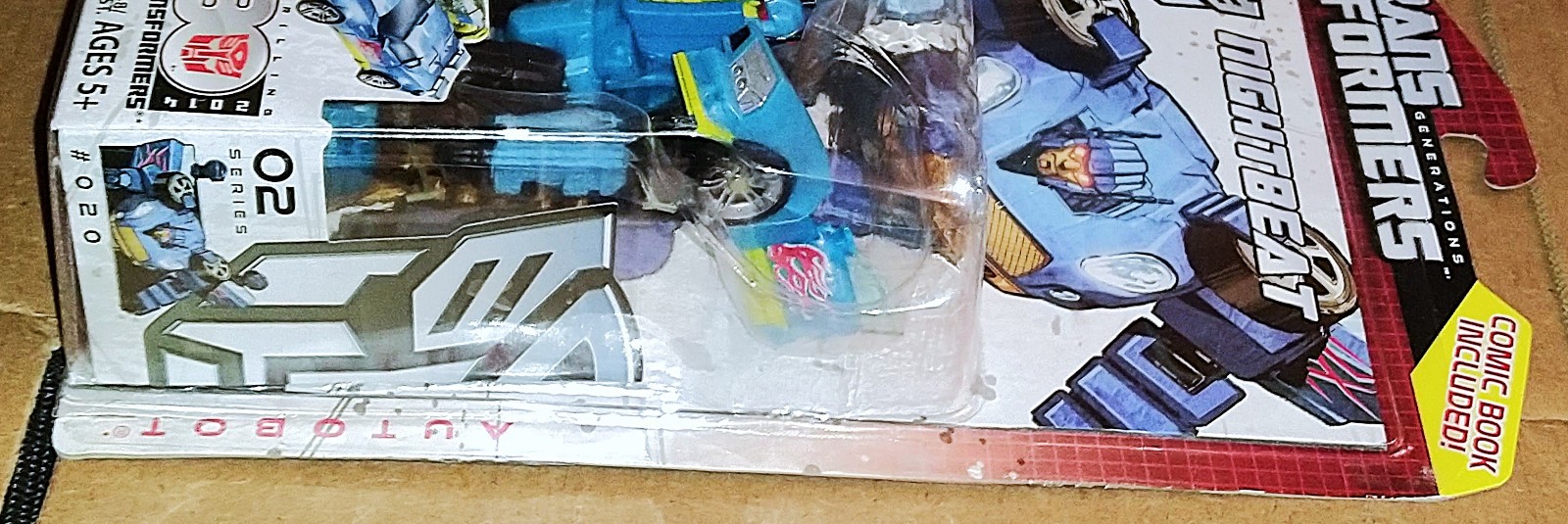 Transformers Nightbeat Thrilling 30 Generations 30th Anniversary Deluxe Autobot