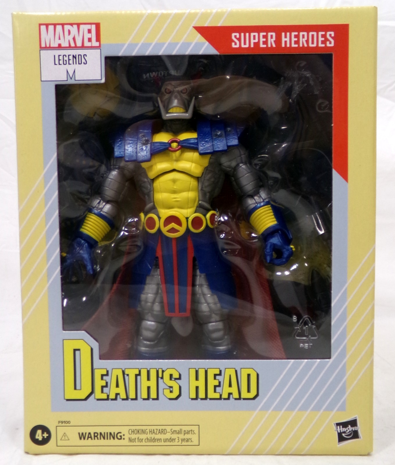 2024 Hasbro Marvel Legends Super Heroes Death&rsquo;s Head Deluxe 6&Prime; Figure New