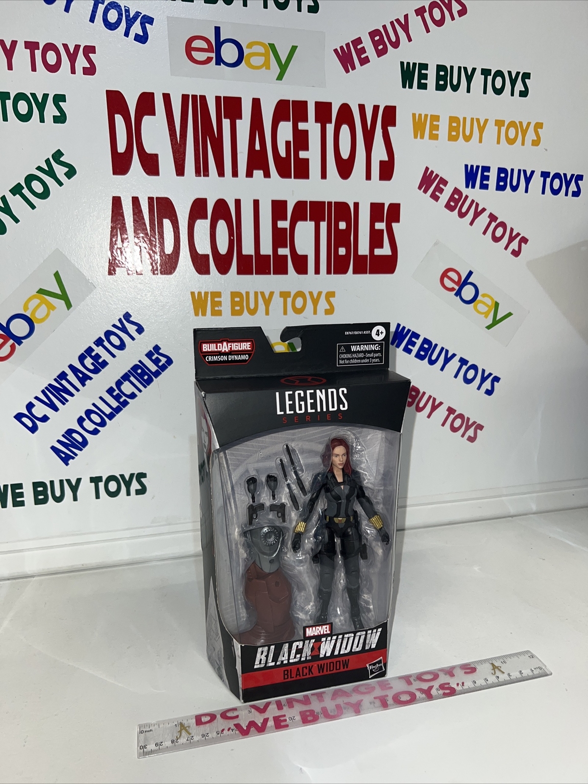 Marvel Legends Black Widow Natasha Romanoff BAF Crimson Dynamo New In Box 🔥