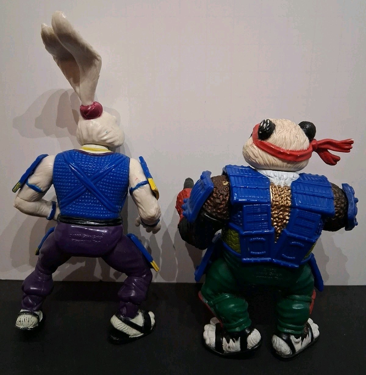 Vintage TMNT Mixed Lot of 11 Playmates 1990s Baxter Fugitoid Rat King & MORE! *G