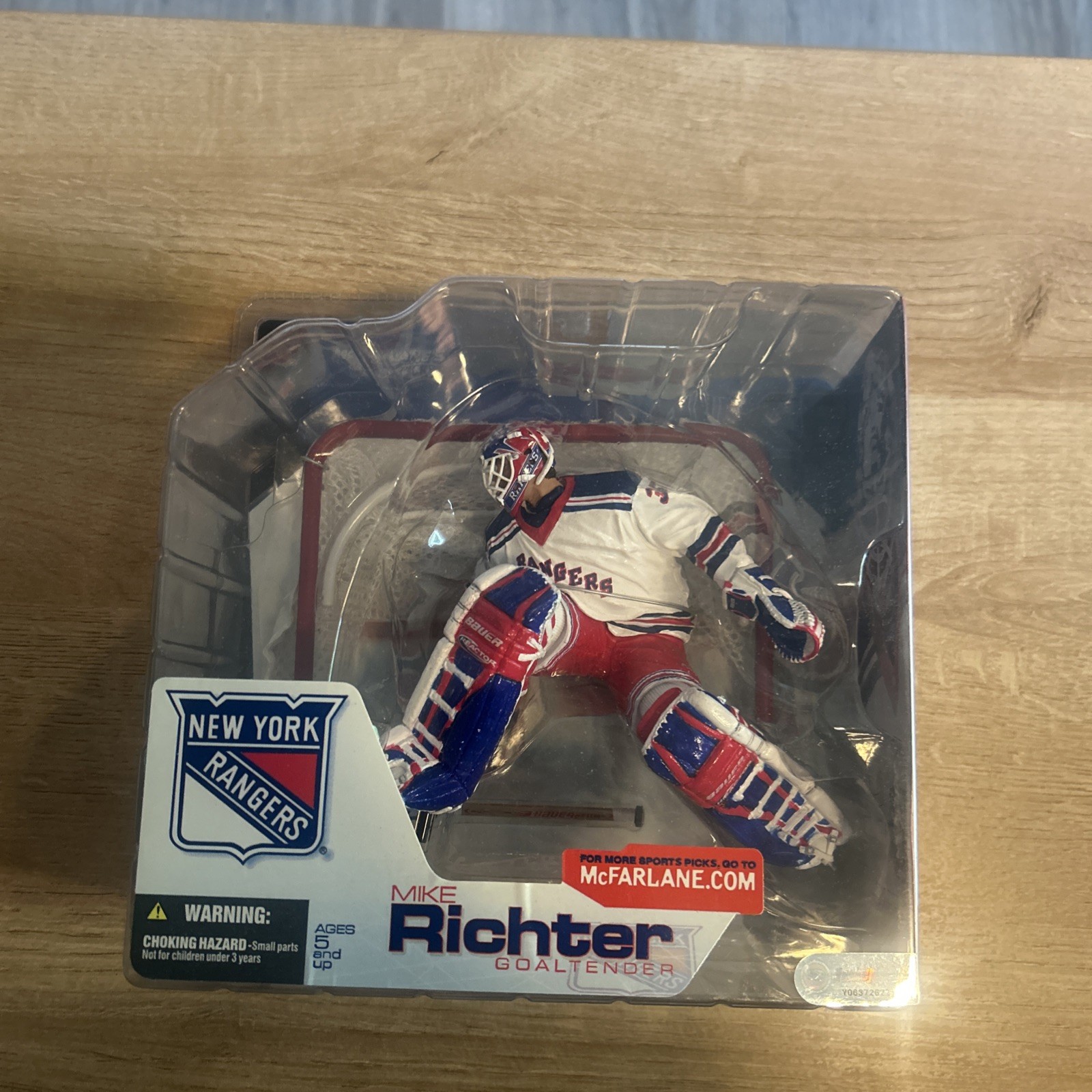 Mike Richter NY Rangers McFarlane Toys NHL Sports Picks Series 4 Action Figure