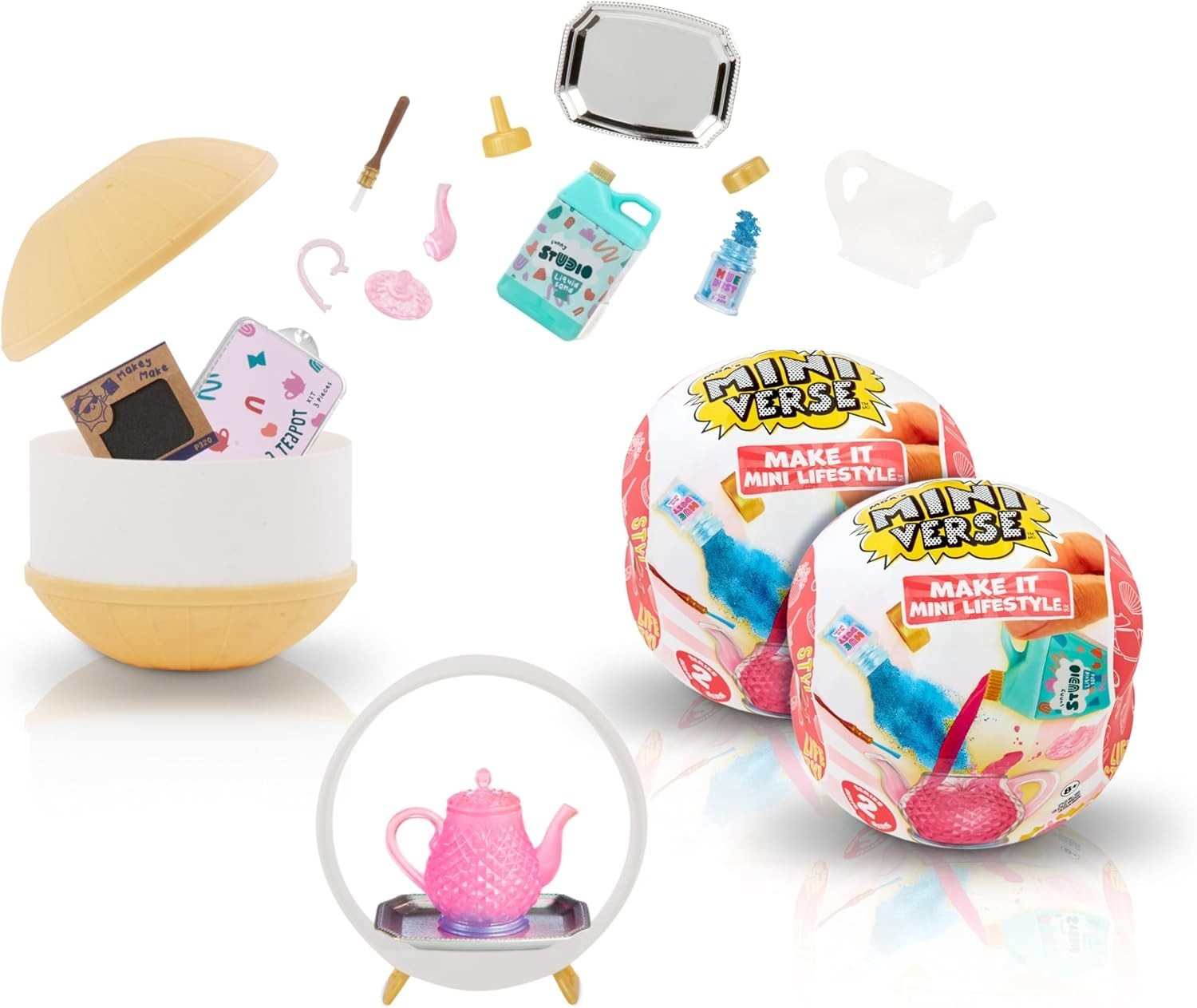 DIY, Crafts, Resin Play, Replica Items, Molds, Teapots, Teacups, Candles, Vase