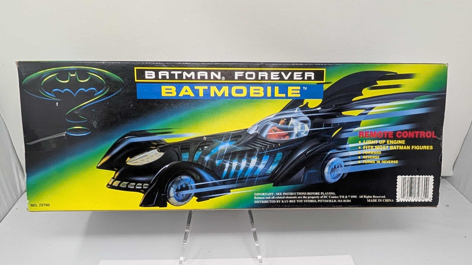 Batman Forever Remote Control Batmobile (See Photos)