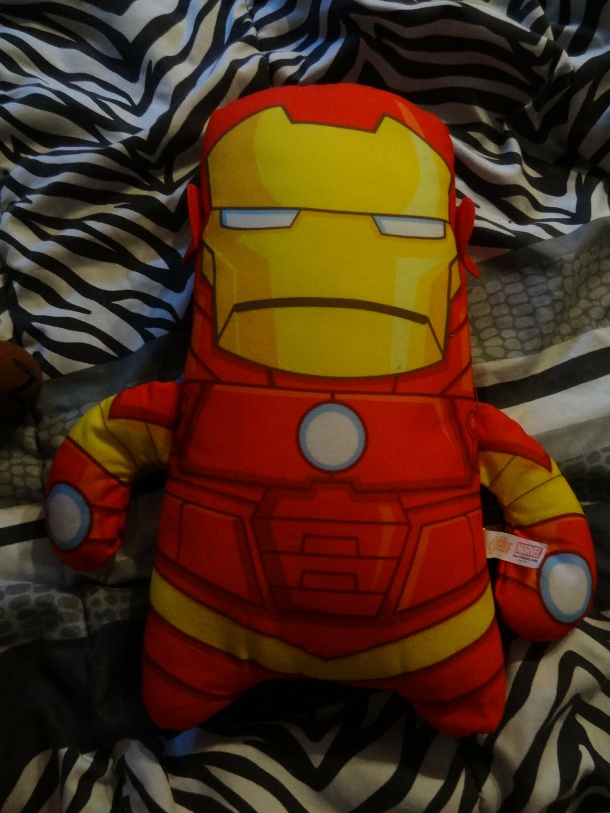 DISNEY AVENGERS IRONMAN IRON MAN  PLUSH ROBERT DOWNEY JR GENTLY USED