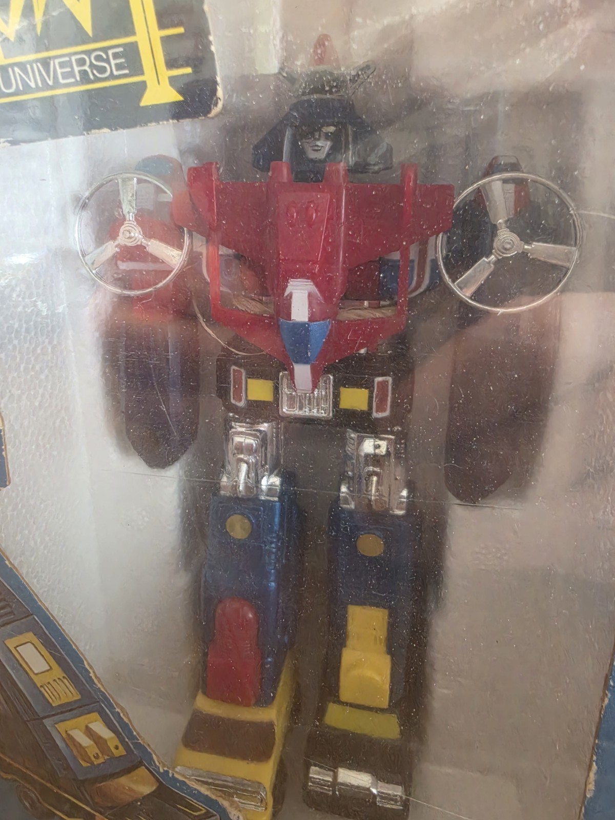 1985 MATCHBOX VOLTRON Miniature Warrior Space Robot Die-Cast Toy w/Box Mint/Ex