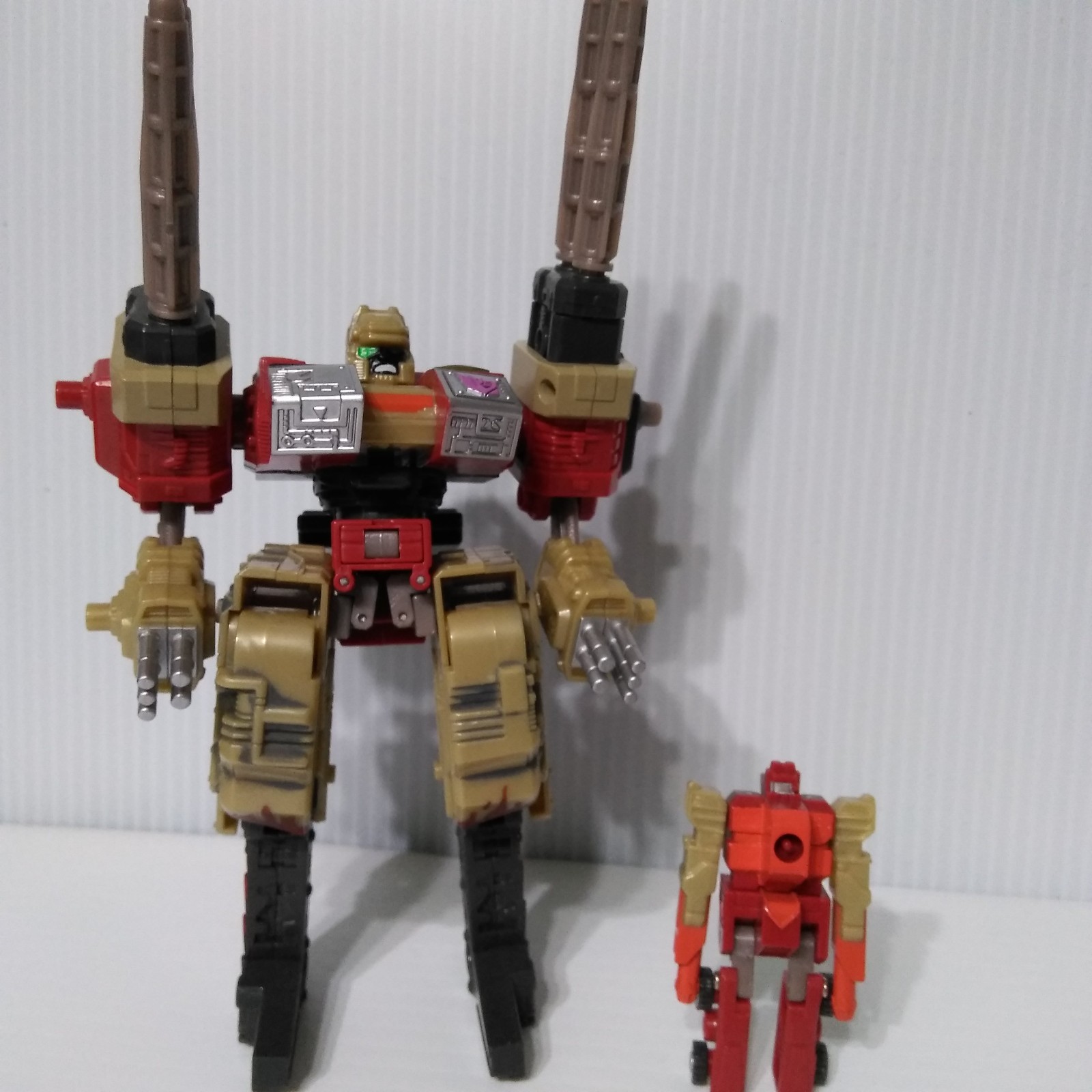 Transformers Armada Demolishor and Blackout