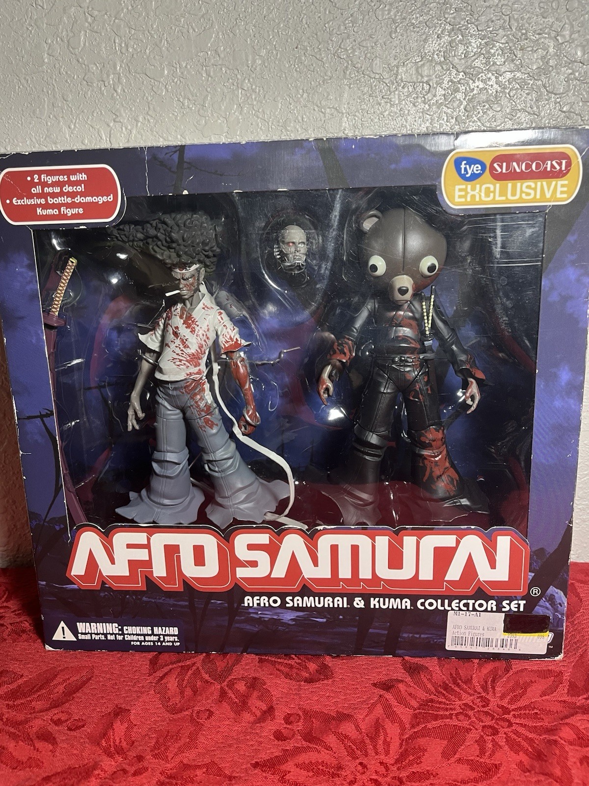 DC Unlimited Suncoast Afro Samurai And Kuma Collector Set Action Figures Justice