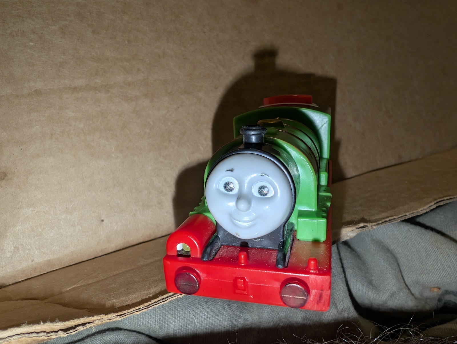 Thomas the Train Trackmaster Percy 6 Motorized Talking 2019 Gullan Limited WORKS