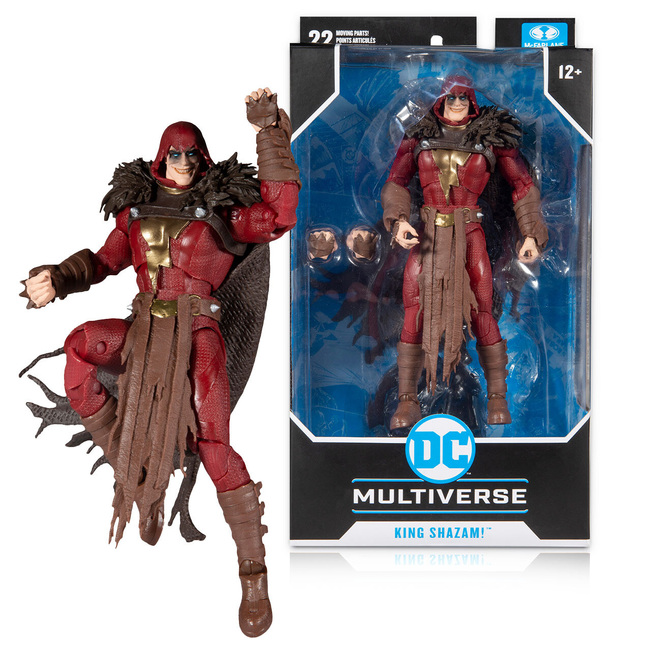 McFarlane Toys DC Multiverse King Shazam! 7&Prime; Action Figure – BRAND NEW