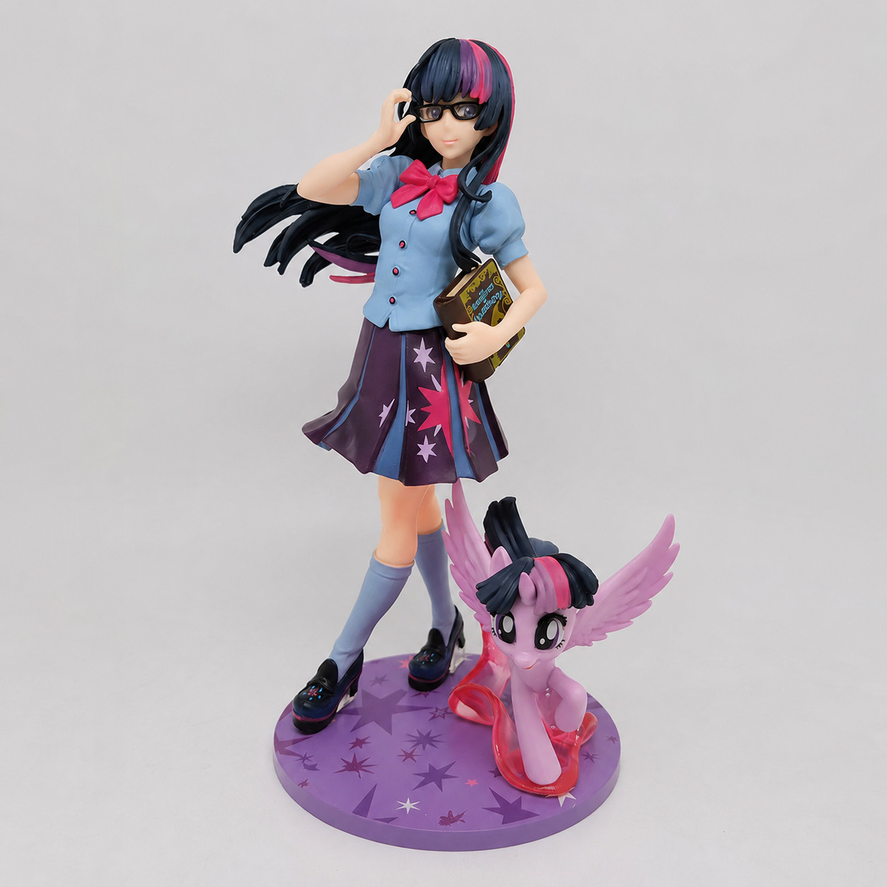 22cm My Little Pony Twilight Sparkle PVC Collectible Figure Model Toy Gift