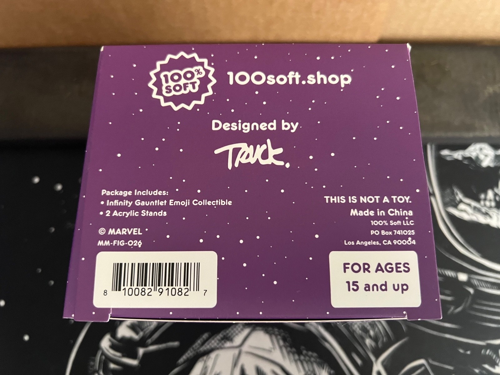 100% Soft Marvel Yes/No INFINITY GAUNTLET Thanos Megamoji – SDCC – NEW