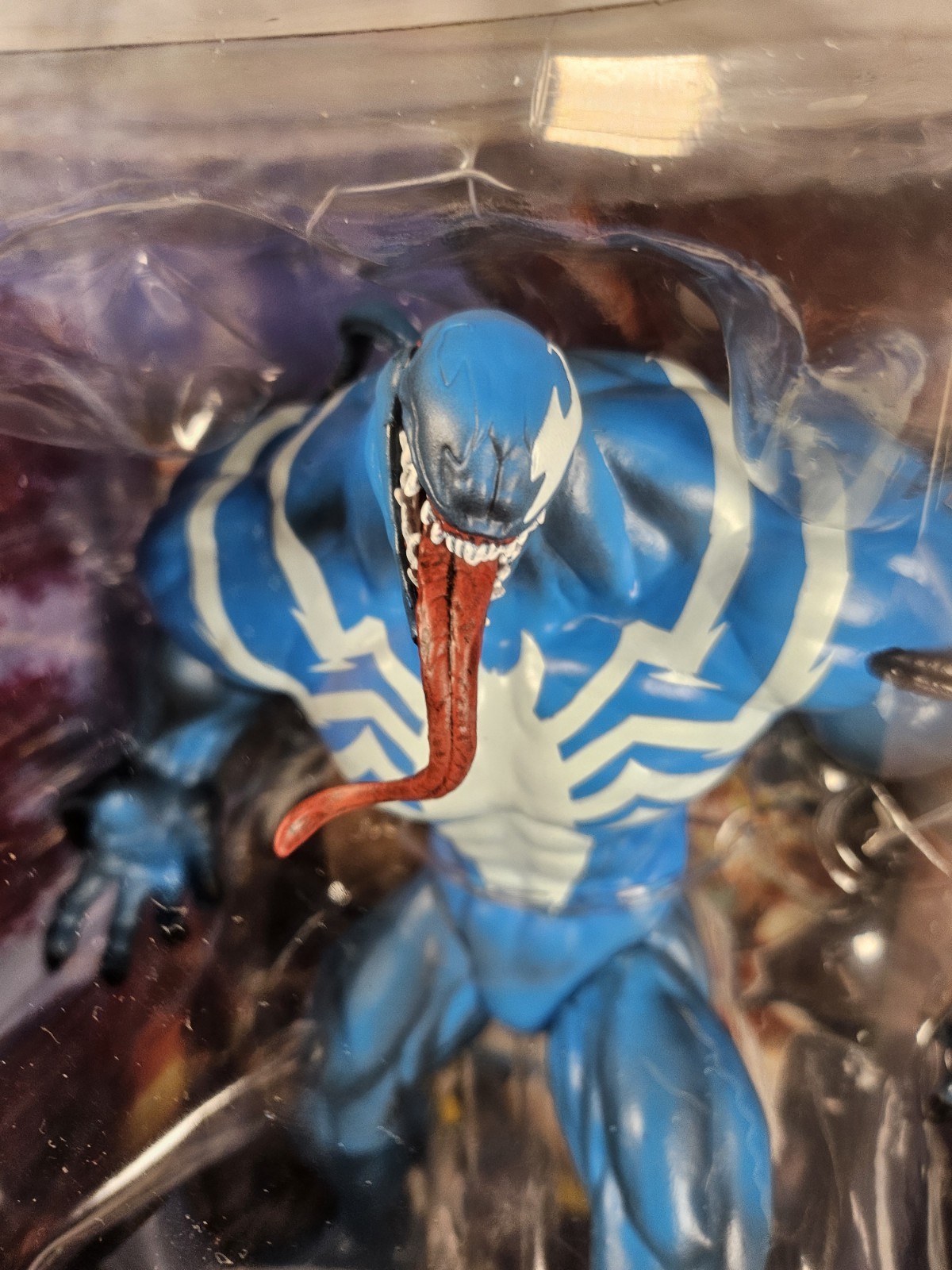MISPRINT CHASE McFarlane Toys Marvel rivals VENOM Blue Platinum Edition figure